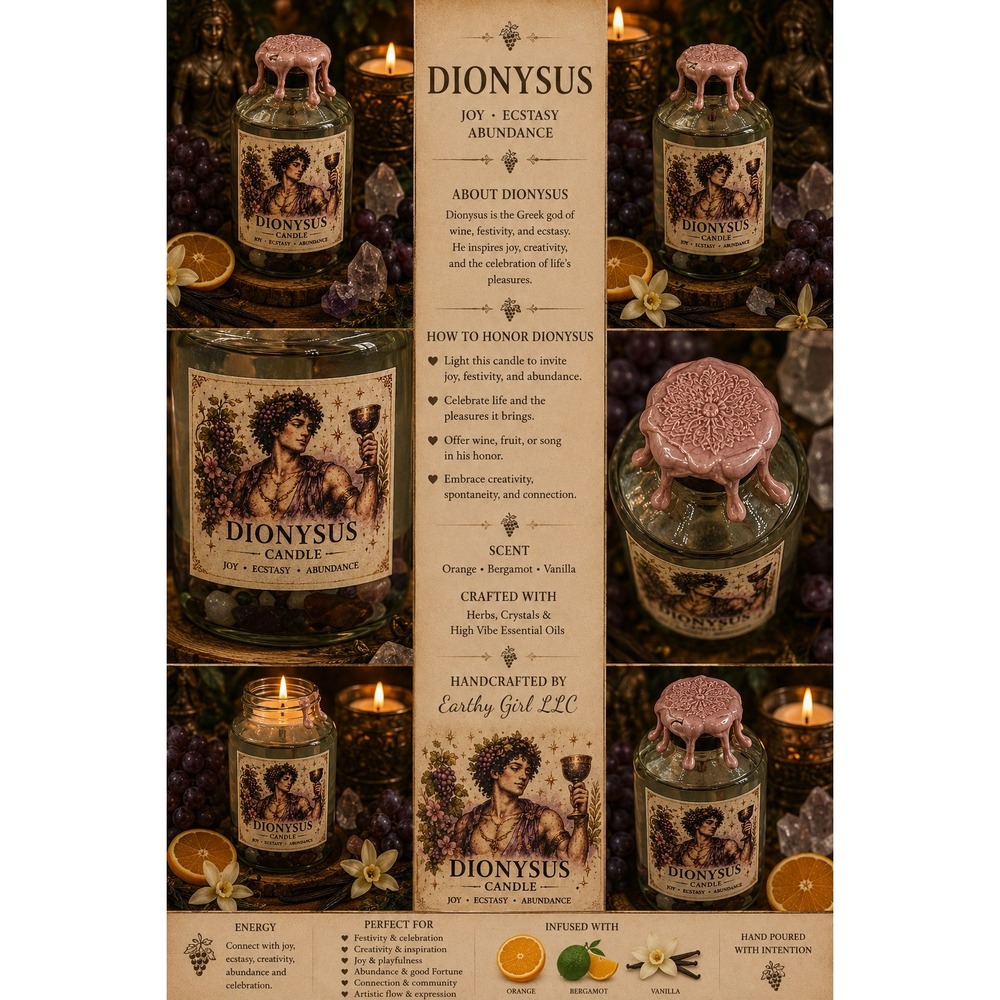 Dionysus Oil Candle